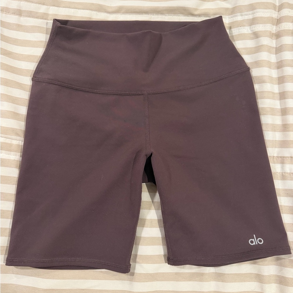 ALO Yoga Women's Dark Purple Shorts